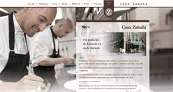 Desktop Screenshot of casazabala.com